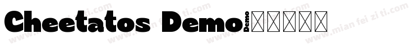 Cheetatos Demo字体转换